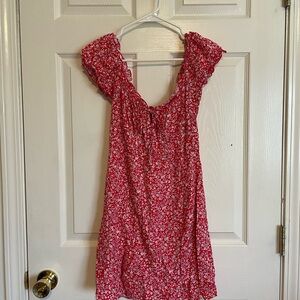 Princess Polly Red Floral Dress